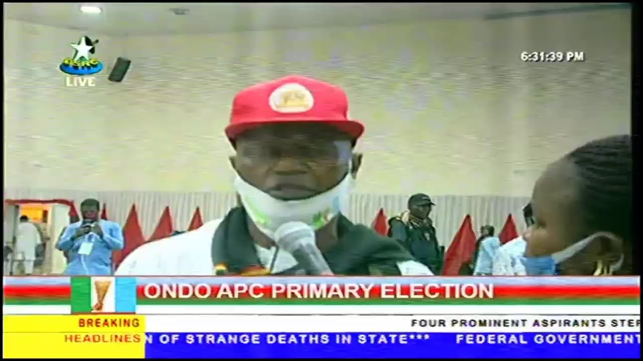 LIVE: Ondo State APC Primary Election