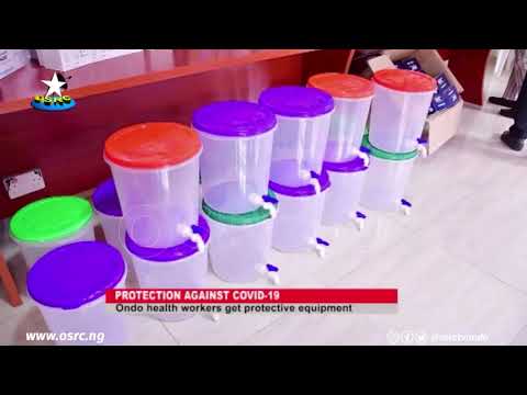 COVID-19: Ondo government distributes protective equipment to primary healthcare facilities