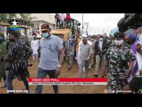 Hausa community pledges support for governor Akeredolu’s reelection