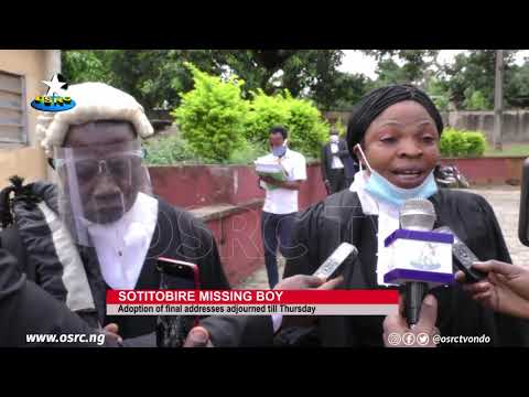 Sotitobire: Adoption of final addresses stalled, adjourned till Thursday