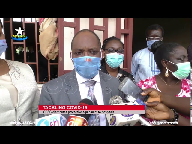 COVID-19:  Ondo govt distributes more protective equipment to hospitals