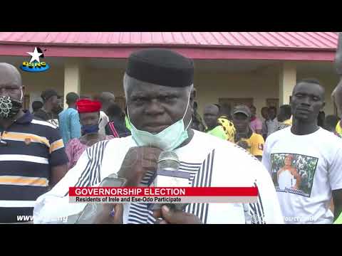 Governorship ballot: Irele, Ese-Odo electorate participate