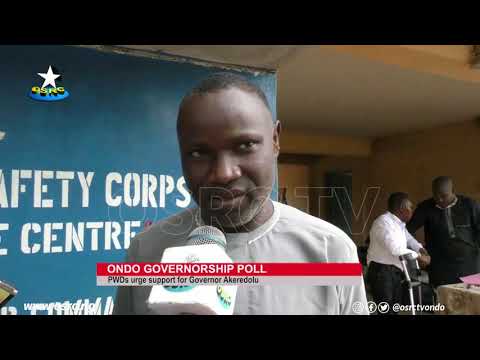 Ondo governorship poll: PLWD urge support for Akeredolu.