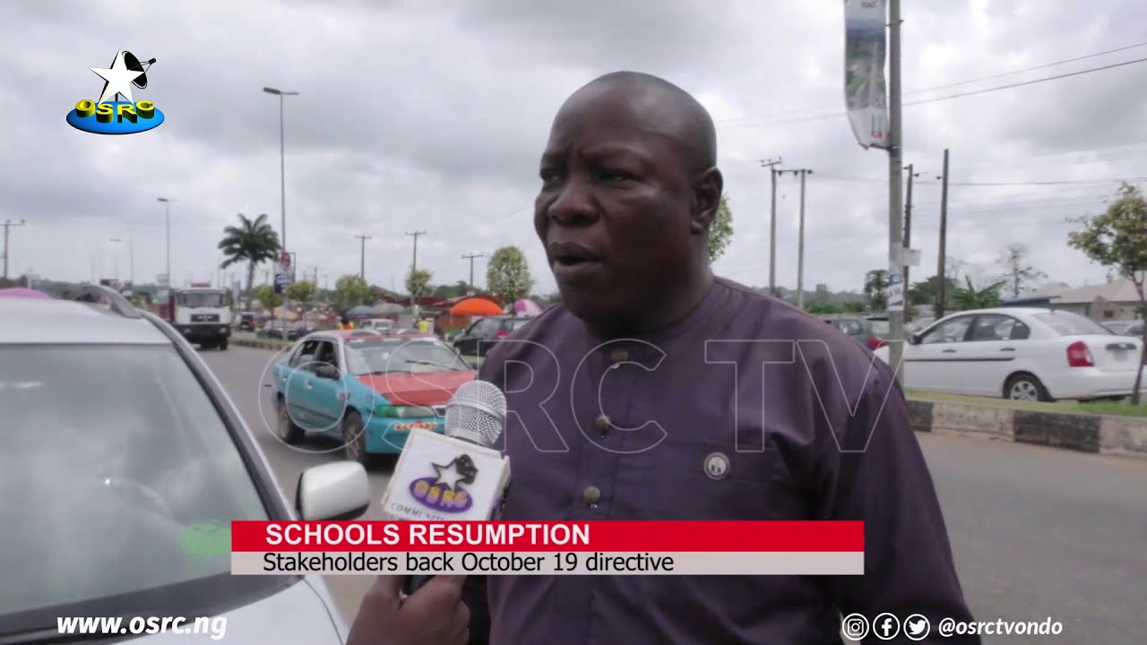 Resumption: Ondo Teachers, Proprietors, others back Government’s October 19 directive