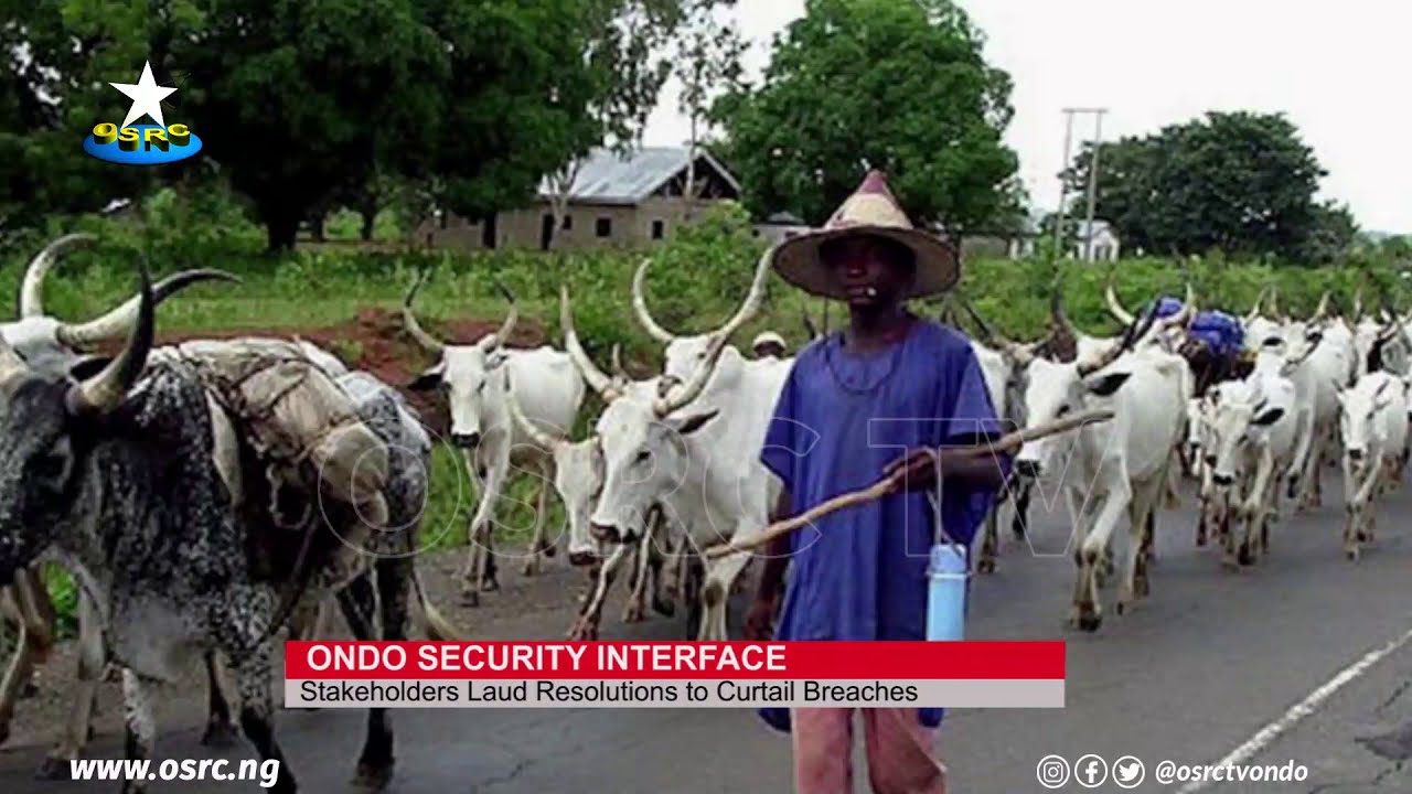 Ondo Security Interface: Stakeholders laud resolutions to curtail breaches