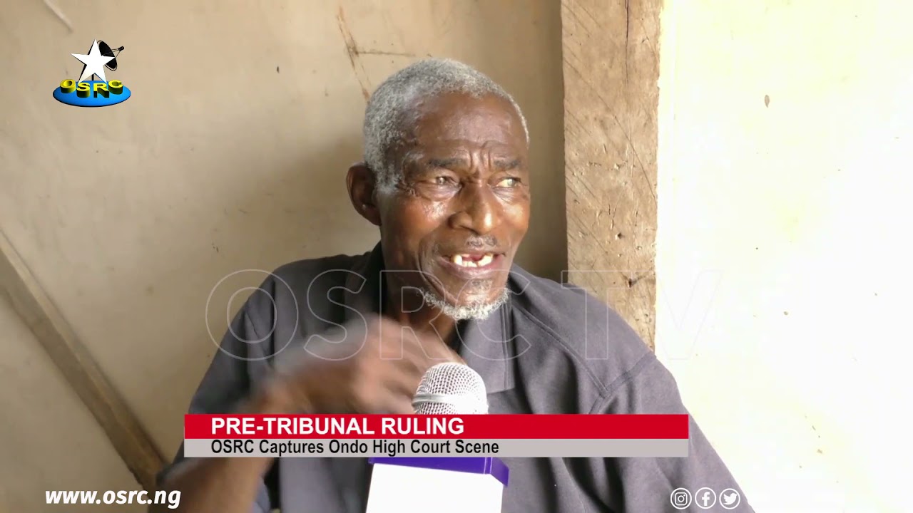 Tribunal ruling: OSRC captures Ondo High Court scene