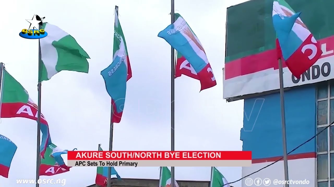 Akure South/North Bye-Election: APC Holds Primary on Tuesday