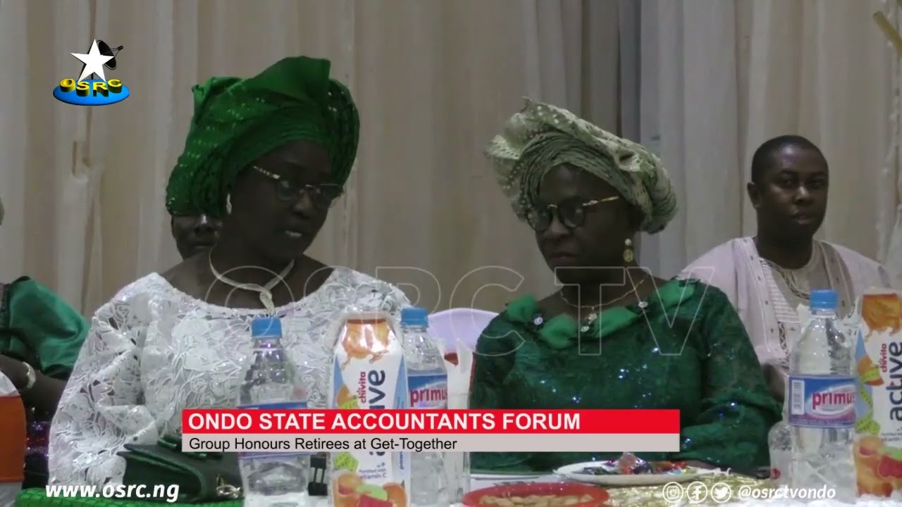 Òndó State Accountants Forum  honours retirees at get together