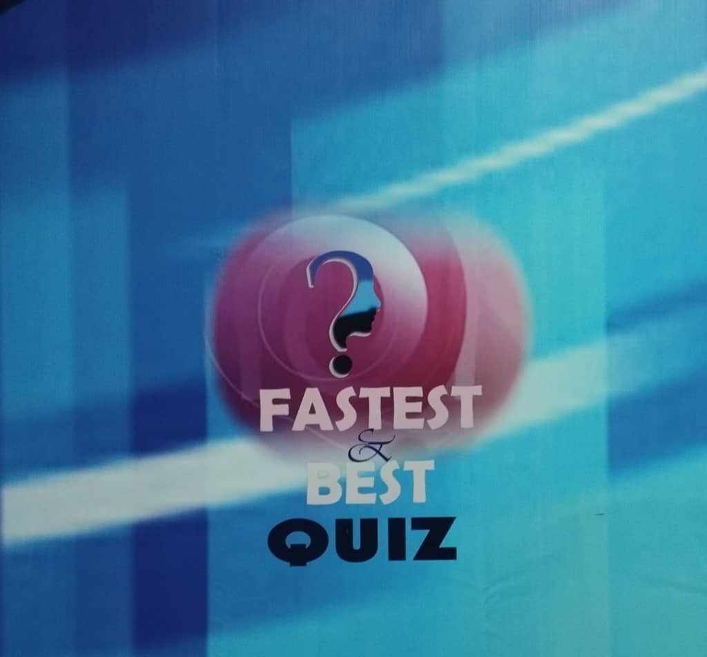 FASTEST AND BEST QUIZ