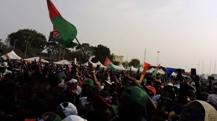 PDP, LP supporters protest in Enugu