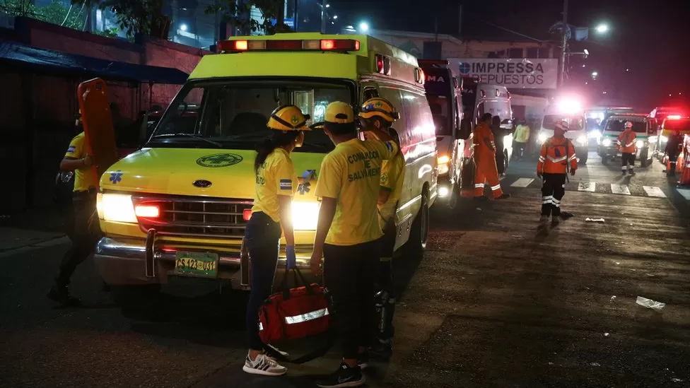 At least nine people die in El Salvador football stadium stampede