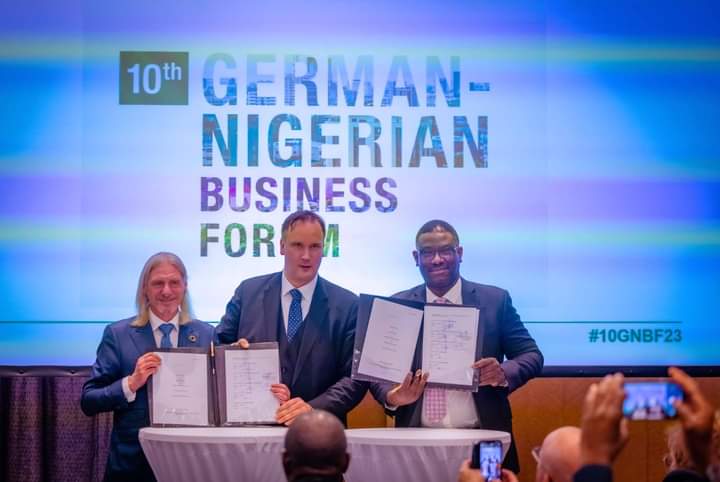 NIGERIA-GERMANY PARTNERSHIP EXPANDS AS PRESIDENT TINUBU WITNESSES SIGNING OF $500M RENEWABLE ENERGY PACT AND GAS EXPORT AGREEMENT