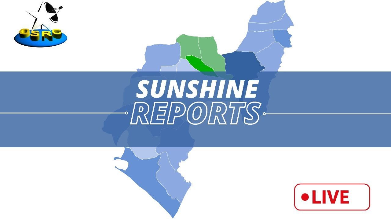 OSRC TV || SUNSHINE REPORTS || 17TH NOVEMBER. 2023 || (LIVE)