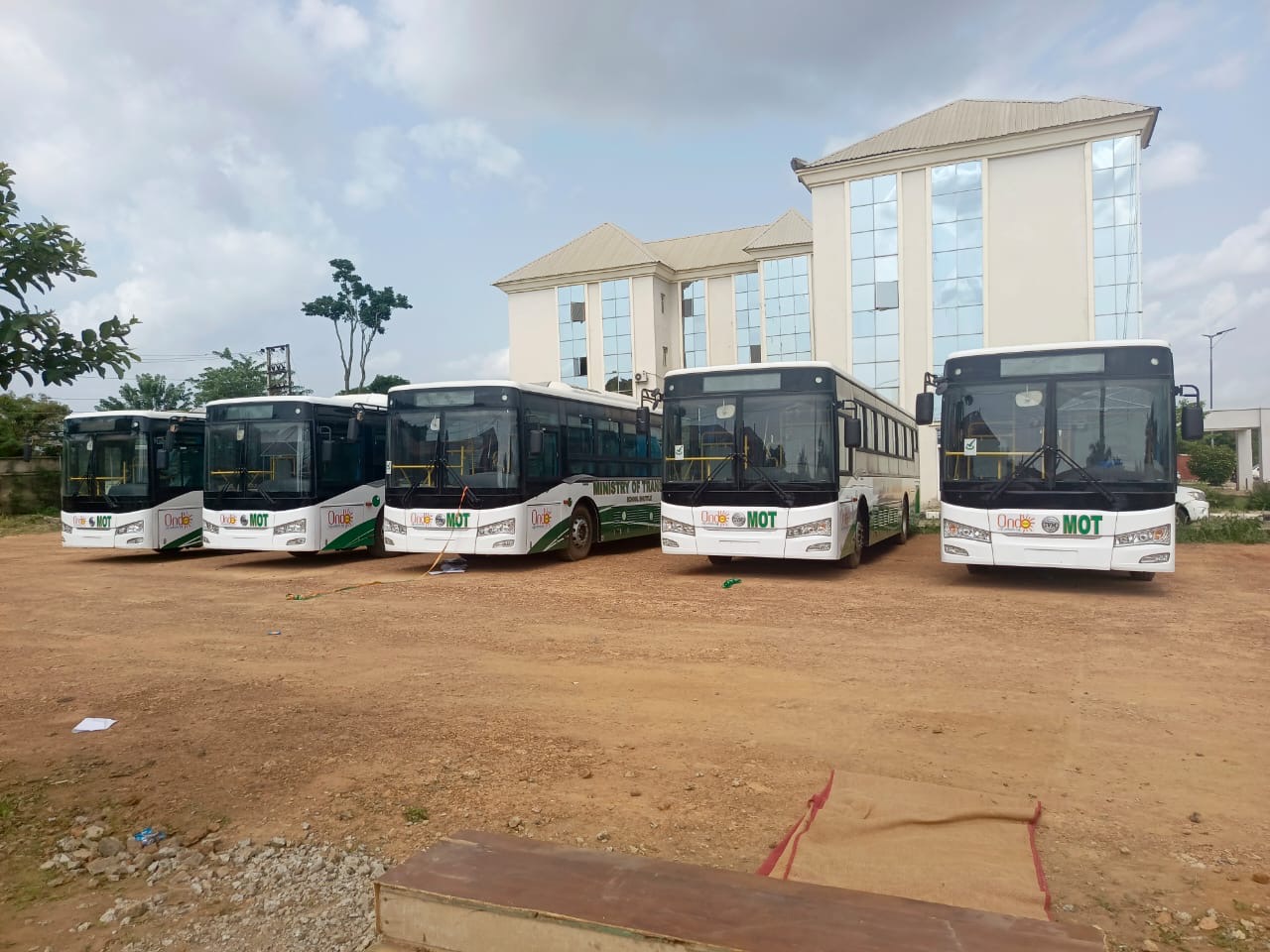 Five buses join fleet of Ondo free school shuttle buses