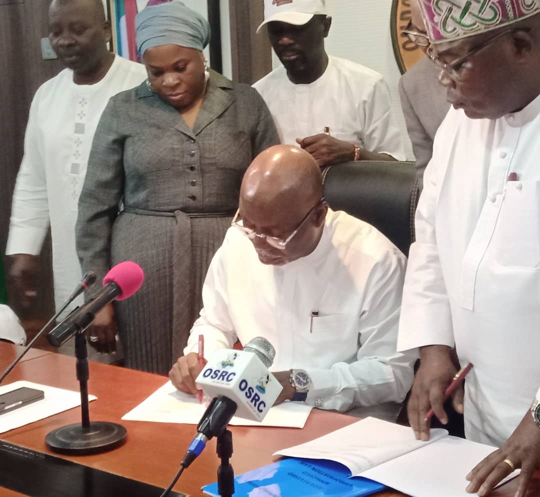 Ondo: Aiyedatiwa signs N96B 2024 Supplementary Budget into law