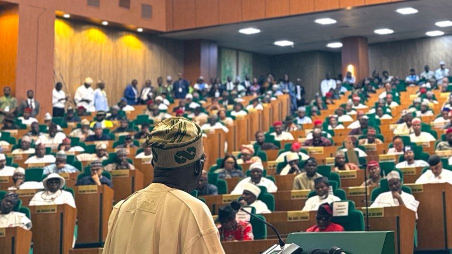 President Tinubu presents 2025 budget estimates to National Assembly